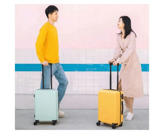 Чемодан Xiaomi RunMi 90 Points Suitcase Sir River Bright Yellow 20" (6934177708695), изображение 4 Чемодан Xiaomi RunMi 90 Points Suitcase Sir River Bright Yellow 20" (6934177708695), изображение 4
