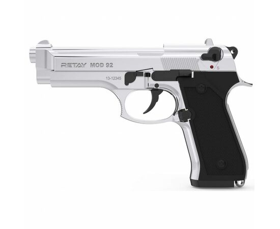 Стартовий пістолет Retay Mod.92 Nickel (S140233N)
