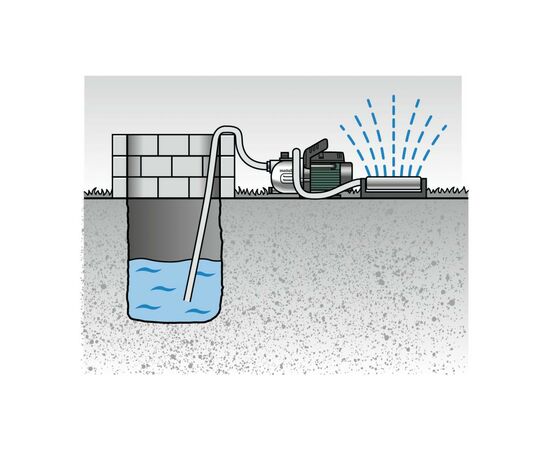 Садовый насос Metabo P 2000 G (600962000), изображение 3 Садовый насос Metabo P 2000 G (600962000), изображение 3