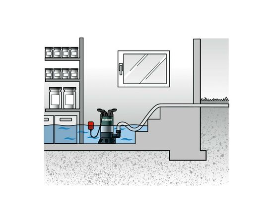 Погружной насос Metabo PS 7500 S (0250750000), изображение 3 Погружной насос Metabo PS 7500 S (0250750000), изображение 3