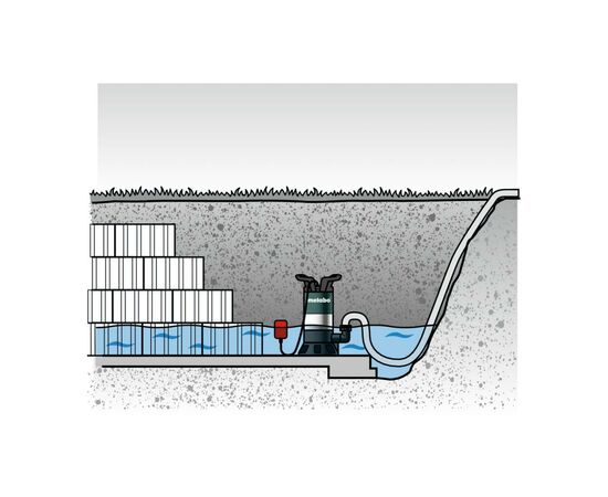Погружной насос Metabo PS 7500 S (0250750000), изображение 4 Погружной насос Metabo PS 7500 S (0250750000), изображение 4