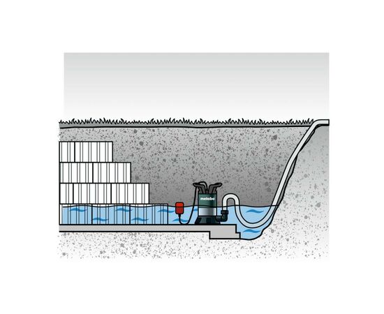 Погружной насос Metabo TP 6600 (0250660000), изображение 4 Погружной насос Metabo TP 6600 (0250660000), изображение 4