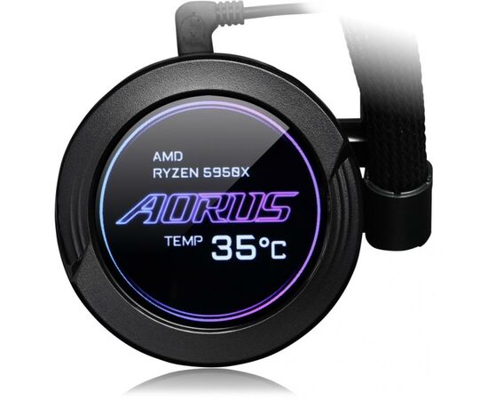 Система водного охлаждения GIGABYTE AORUS WATERFORCE X 240, изображение 6 Система водного охлаждения GIGABYTE AORUS WATERFORCE X 240, изображение 6