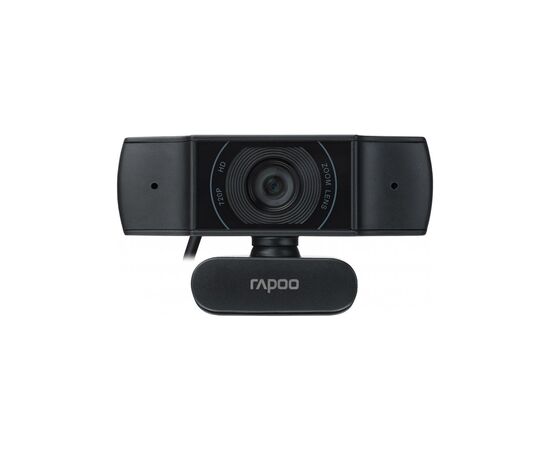 Веб-камера Rapoo XW170 720P HD Black (XW170 Black), зображення 6 Веб-камера Rapoo XW170 720P HD Black (XW170 Black), зображення 6