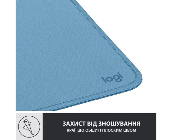 Коврик для мышки Logitech Mouse Pad Studio Series Blue (956-000051), изображение 5 Коврик для мышки Logitech Mouse Pad Studio Series Blue (956-000051), изображение 5