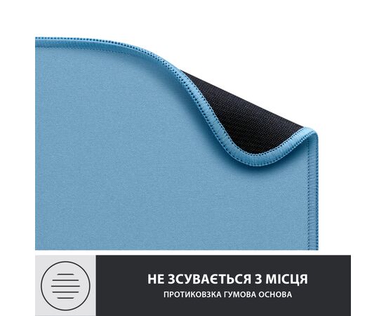 Коврик для мышки Logitech Mouse Pad Studio Series Blue (956-000051), изображение 7 Коврик для мышки Logitech Mouse Pad Studio Series Blue (956-000051), изображение 7