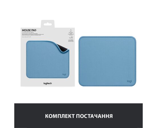Коврик для мышки Logitech Mouse Pad Studio Series Blue (956-000051), изображение 8 Коврик для мышки Logitech Mouse Pad Studio Series Blue (956-000051), изображение 8