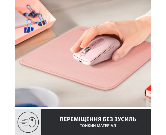 Коврик для мышки Logitech Mouse Pad Studio Series Darker Rose (956-000050), изображение 2 Коврик для мышки Logitech Mouse Pad Studio Series Darker Rose (956-000050), изображение 2