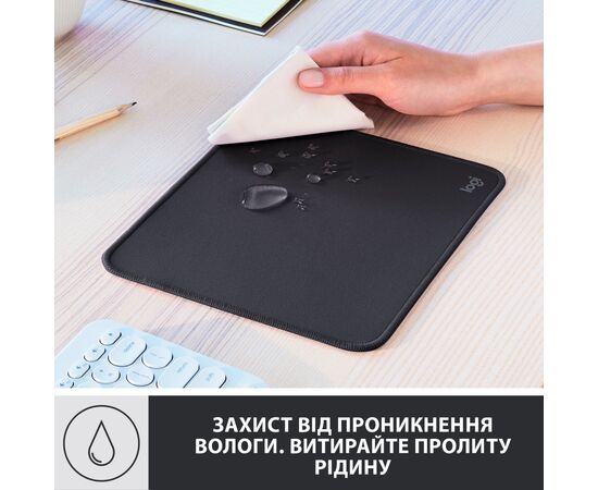 Коврик для мышки Logitech Mouse Pad Studio Series Graphite (956-000049), изображение 3 Коврик для мышки Logitech Mouse Pad Studio Series Graphite (956-000049), изображение 3