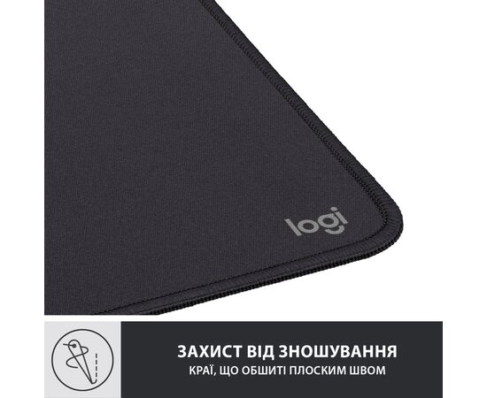 Коврик для мышки Logitech Mouse Pad Studio Series Graphite (956-000049), изображение 5 Коврик для мышки Logitech Mouse Pad Studio Series Graphite (956-000049), изображение 5
