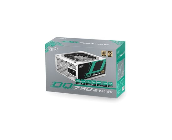 Блок питания Deepcool 750W (DQ750-M-V2L WH), изображение 11 Блок питания Deepcool 750W (DQ750-M-V2L WH), изображение 11