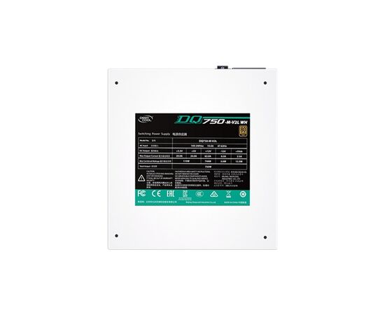 Блок питания Deepcool 750W (DQ750-M-V2L WH), изображение 7 Блок питания Deepcool 750W (DQ750-M-V2L WH), изображение 7