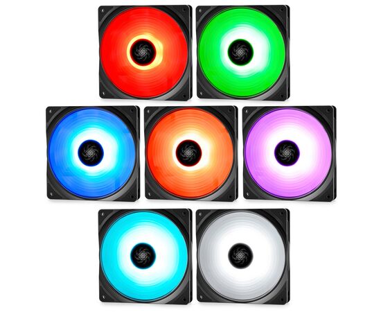 Кулер для корпуса Deepcool RF120 3 x FAN, изображение 8 Кулер для корпуса Deepcool RF120 3 x FAN, изображение 8