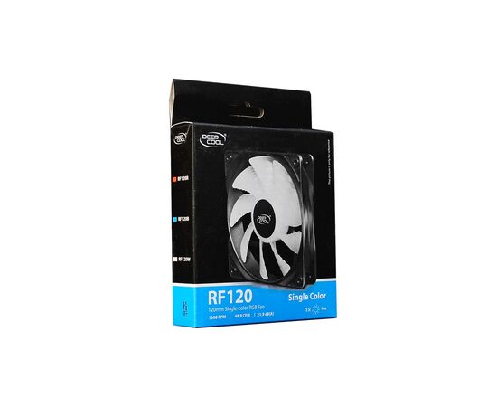 Кулер для корпуса Deepcool RF120R, изображение 6 Кулер для корпуса Deepcool RF120R, изображение 6
