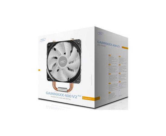 Кулер для процессора Deepcool GAMMAXX 400 V2 RED, изображение 9 Кулер для процессора Deepcool GAMMAXX 400 V2 RED, изображение 9