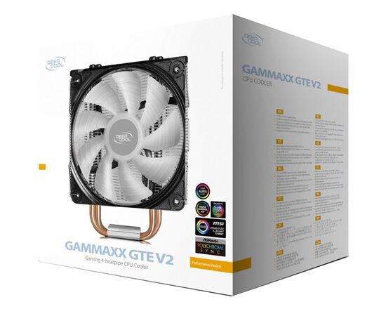 Кулер для процессора Deepcool GAMMAXX GTE V2, изображение 12 Кулер для процессора Deepcool GAMMAXX GTE V2, изображение 12
