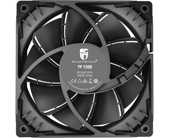 Кулер для корпуса Deepcool GAMER STORM TF120S Black (TF120S BLACK), изображение 3