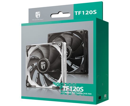 Кулер для корпуса Deepcool GAMER STORM TF120S Black (TF120S BLACK), изображение 6