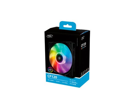 Кулер для корпуса Deepcool CF120 3 in 1, изображение 8 Кулер для корпуса Deepcool CF120 3 in 1, изображение 8
