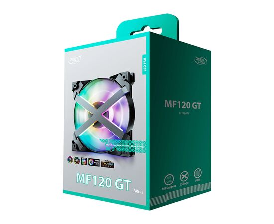 Кулер для корпуса Deepcool MF120GT, изображение 6 Кулер для корпуса Deepcool MF120GT, изображение 6