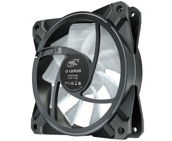 Кулер для корпуса Deepcool CF120 PLUS, изображение 3 Кулер для корпуса Deepcool CF120 PLUS, изображение 3