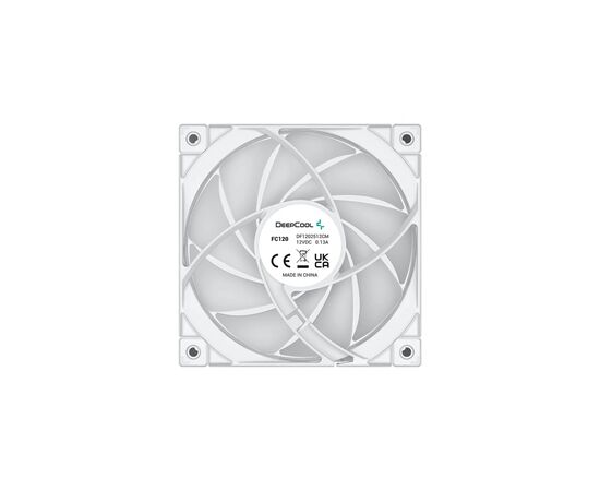 Кулер для корпуса Deepcool FC120 white 3 in 1, изображение 8 Кулер для корпуса Deepcool FC120 white 3 in 1, изображение 8