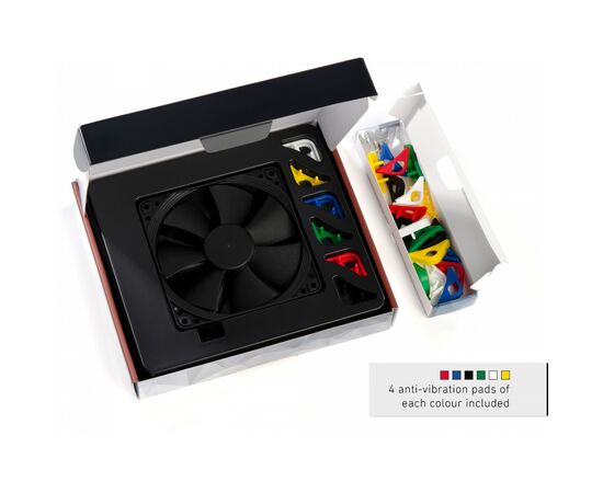 Кулер для корпуса Noctua NF-F12PWM CHROMAX.BLACK.SWAP, изображение 2 Кулер для корпуса Noctua NF-F12PWM CHROMAX.BLACK.SWAP, изображение 2