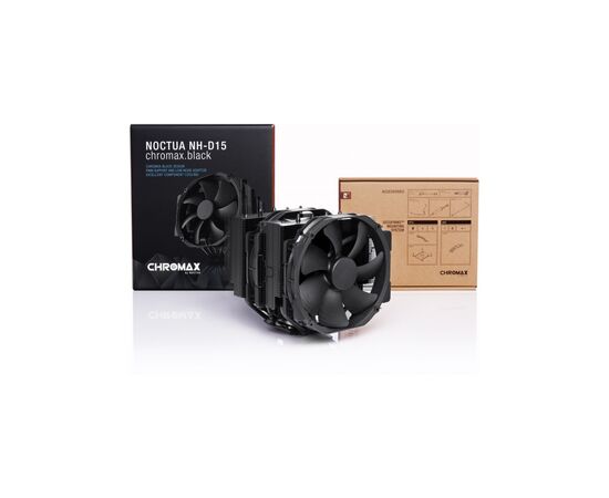 Кулер до процесора Noctua NH-D15 CHROMAX.BLACK, зображення 4 Кулер до процесора Noctua NH-D15 CHROMAX.BLACK, зображення 4