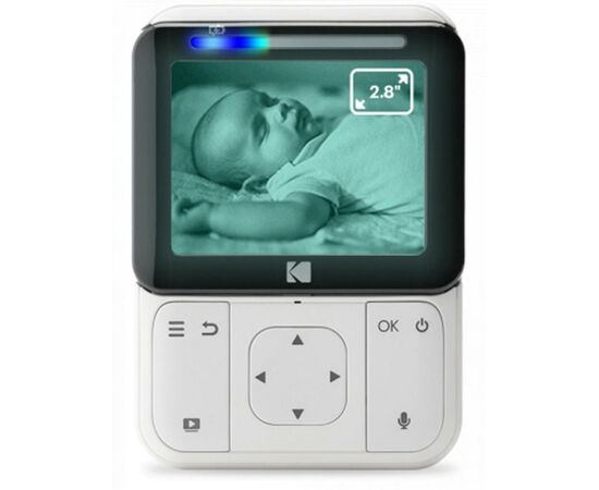 Видеоняня Kodak C220 HD Wi-fi с родительским блоком (C220000C220), изображение 3 Видеоняня Kodak C220 HD Wi-fi с родительским блоком (C220000C220), изображение 3