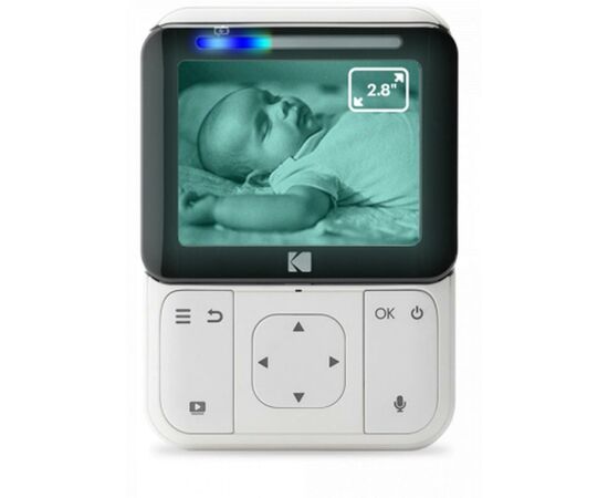 Видеоняня Kodak C225 HD Wi-fi с родительским блоком (C225000C225), изображение 3 Видеоняня Kodak C225 HD Wi-fi с родительским блоком (C225000C225), изображение 3