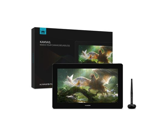 Планшет-монітор Huion Kamvas Pro 16 (4K) + перчатка (GT1561), зображення 4 Планшет-монітор Huion Kamvas Pro 16 (4K) + перчатка (GT1561), зображення 4