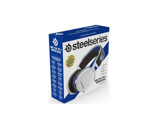 Наушники SteelSeries Arctis 7P+ for PS5 White (SS61471), изображение 10 Наушники SteelSeries Arctis 7P+ for PS5 White (SS61471), изображение 10