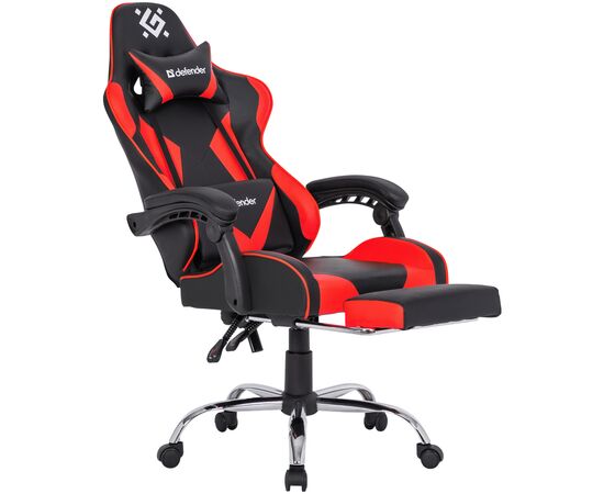 Кресло игровое Defender Pilot Black/Red (64354), изображение 5