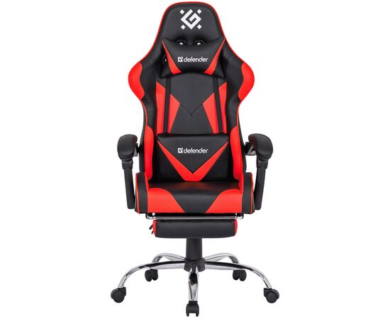 Кресло игровое Defender Pilot Black/Red (64354), изображение 6