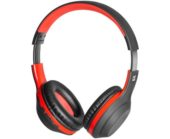 Наушники Defender FreeMotion B560 Bluetooth Black-Red (63560), изображение 3 Наушники Defender FreeMotion B560 Bluetooth Black-Red (63560), изображение 3