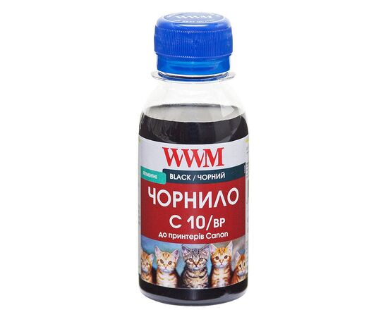 Чернила WWM CANON PG440/510/512/PGI520 BlackPigm 100мл (C10/BP-2)