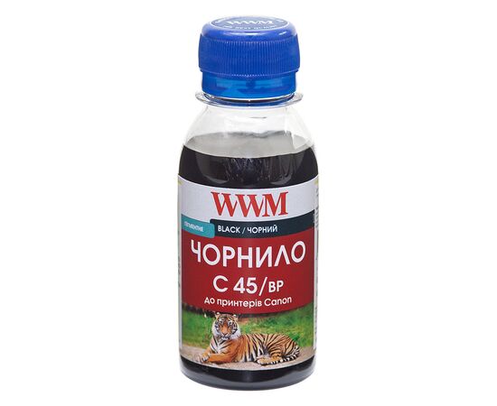 Чернила WWM Canon PG-440/PG-445/PGI-450Bk 100г Black Pigmented (C45/BP-2)