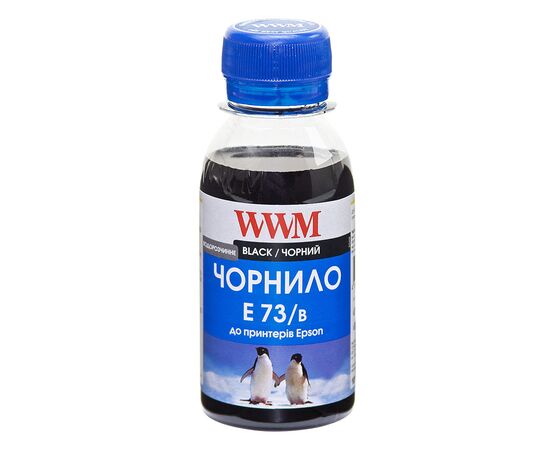 Чернила WWM Epson Stylus CX3700/TX119/TX419 100г Black Water-soluble (E73/B-2)