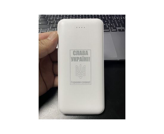 Батарея универсальная PowerPlant TPB21 10000mAh Input 5V/2A, Output 5V/2.4A (PB930296), изображение 3 Батарея универсальная PowerPlant TPB21 10000mAh Input 5V/2A, Output 5V/2.4A (PB930296), изображение 3