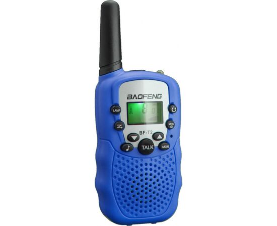 Портативная рация Baofeng MiNi BF-T2 PMR446 Blue (MiNiBFT2_BE), изображение 5 Портативная рация Baofeng MiNi BF-T2 PMR446 Blue (MiNiBFT2_BE), изображение 5