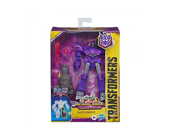 Трансформер Hasbro Transformers Cyberverse Deluxe Shockwave 12 см (6282713), изображение 2 Трансформер Hasbro Transformers Cyberverse Deluxe Shockwave 12 см (6282713), изображение 2