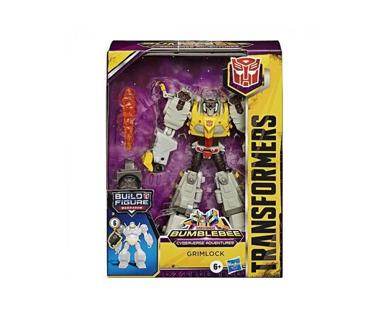 Трансформер Hasbro Transformers Cyberverse Deluxe Grimlock (6283636), изображение 2 Трансформер Hasbro Transformers Cyberverse Deluxe Grimlock (6283636), изображение 2