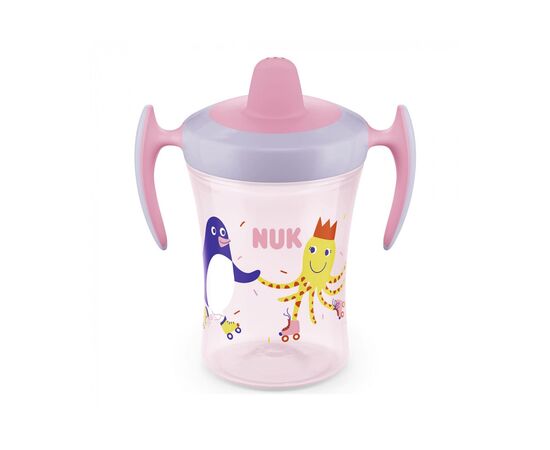 Поильник-непроливайка Nuk Evolution Trainer Fun 230 мл (3953130), изображение 3 Поильник-непроливайка Nuk Evolution Trainer Fun 230 мл (3953130), изображение 3