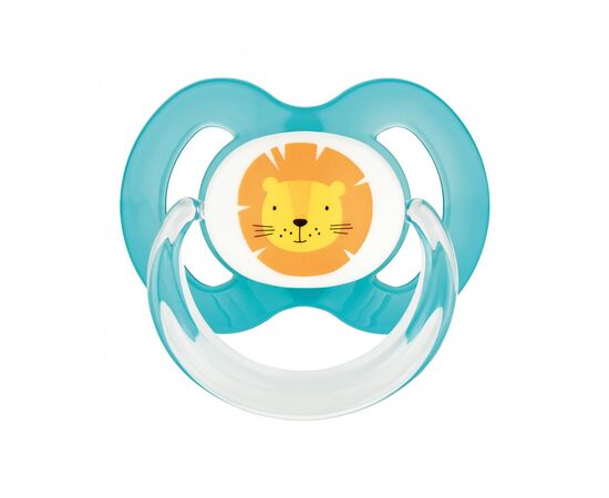 Пустушка Baby-Nova Wild Animals 6-18 міс. блакитна/синя 2 шт (3962319), зображення 3