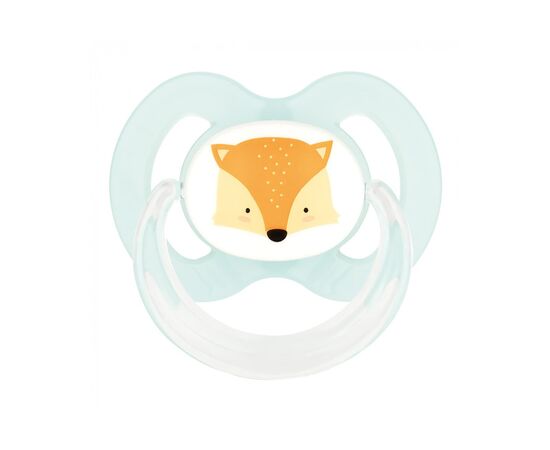 Пустышка Baby-Nova Forest Animals 6-18 мес. персиковая/бирюзовая 2 шт (3962321), изображение 3 Пустышка Baby-Nova Forest Animals 6-18 мес. персиковая/бирюзовая 2 шт (3962321), изображение 3