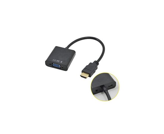 Переходник ST-Lab HDMI male to VGA F (с кабелями аудио и питания от USB) (U-990), изображение 8 Переходник ST-Lab HDMI male to VGA F (с кабелями аудио и питания от USB) (U-990), изображение 8