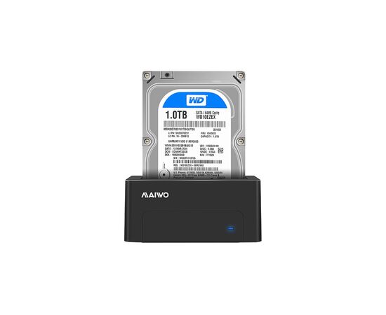 Док-станция Maiwo HDD 2.5"/3.5" SATA/SSD USB 3.0 (K308P), изображение 2 Док-станция Maiwo HDD 2.5"/3.5" SATA/SSD USB 3.0 (K308P), изображение 2