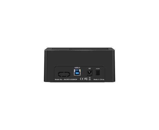 Док-станция Maiwo HDD 2.5"/3.5" SATA/SSD USB 3.0 (K308P), изображение 4 Док-станция Maiwo HDD 2.5"/3.5" SATA/SSD USB 3.0 (K308P), изображение 4