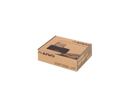 Док-станция Maiwo HDD 2.5"/3.5" SATA/SSD USB 3.0 (K308P), изображение 8 Док-станция Maiwo HDD 2.5"/3.5" SATA/SSD USB 3.0 (K308P), изображение 8