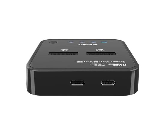 Док-станция Maiwo 2*NVMe M.2 SSD Key M/B+M USB 3.1 Gen2 Type-C (K3016P), изображение 3 Док-станция Maiwo 2*NVMe M.2 SSD Key M/B+M USB 3.1 Gen2 Type-C (K3016P), изображение 3